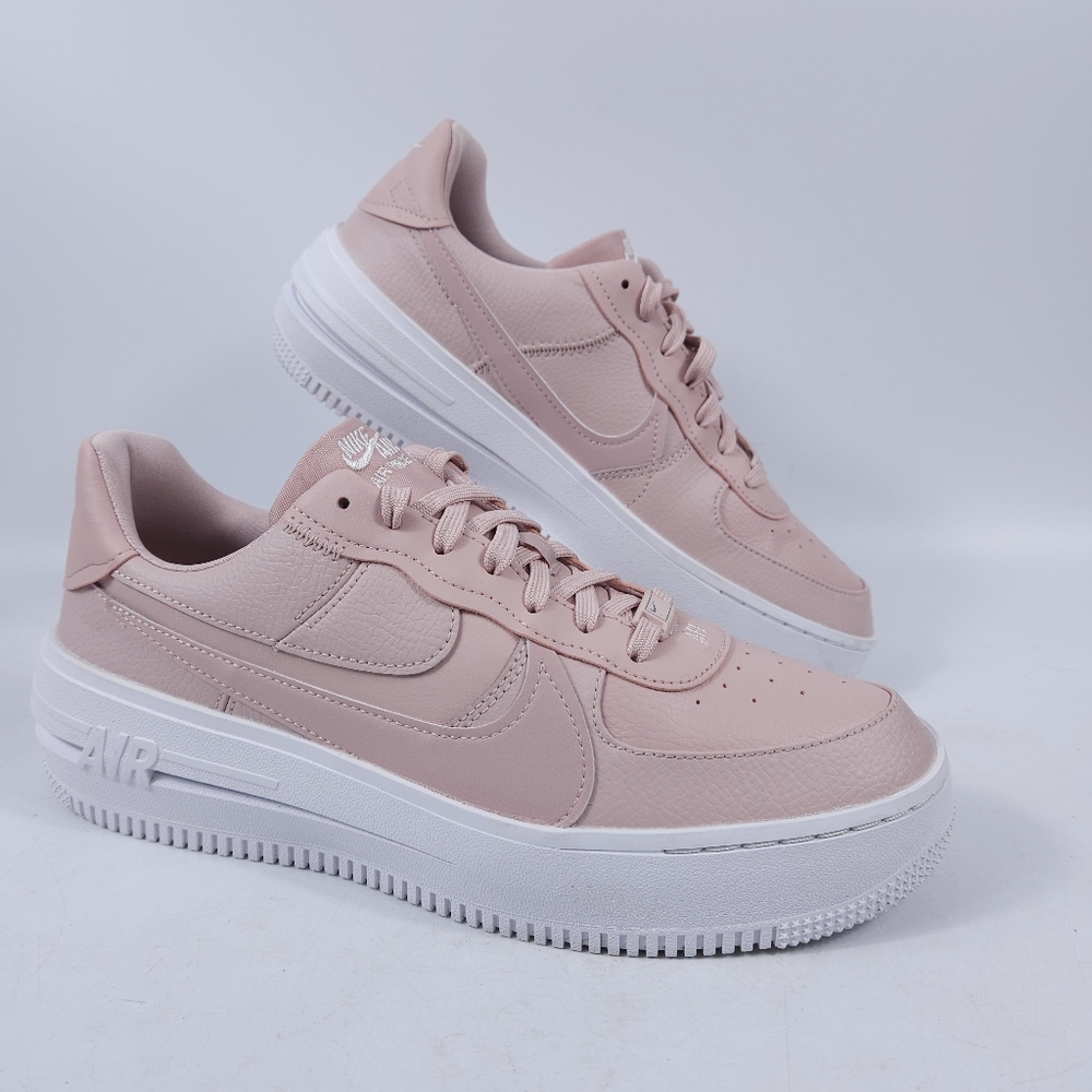 EUC Nike Women Air Force 1 Platform Pinkford Oxford Casual Size 11 DJ9946-602